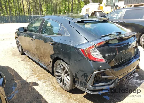 2021 Honda Civic Sport Touring z USA, uszkodzony, nr VIN SHHFK7H95MU203018